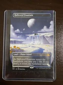 Hallowed Fountain (Borderless) Unfinity Foil - Image 1