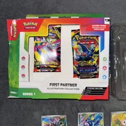 Pokemon 30th Anniversary First Partner Pack Popplio Rowlet Litten Holo Box - Image 3