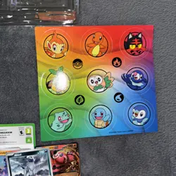 Pokemon 30th Anniversary First Partner Pack Popplio Rowlet Litten Holo Box - Image 5