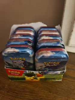 Pokemon Ascended Hereos Mini Tins X10 New Sealed - Image 1