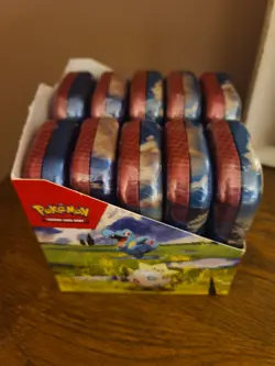 Pokemon Ascended Hereos Mini Tins X10 New Sealed - Image 2