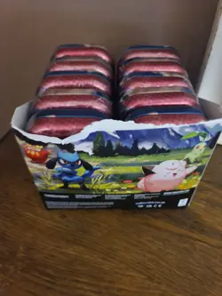 Pokemon Ascended Hereos Mini Tins X10 New Sealed - Image 3