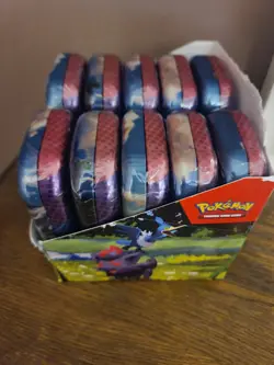 Pokemon Ascended Hereos Mini Tins X10 New Sealed - Image 4