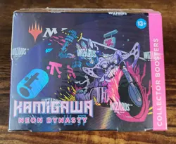 Magic The Gathering Kamigawa: Neon Dynasty Collector Booster Box - 12 Packs 195166105338 - Image 1