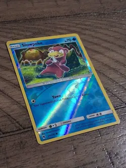 Pokemon TCG: Slowpoke (54/214) - Sun & Moon: Lost Thunder, Reverse Holo NM - Image 3