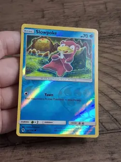 Pokemon TCG: Slowpoke (54/214) - Sun & Moon: Lost Thunder, Reverse Holo NM - Image 4