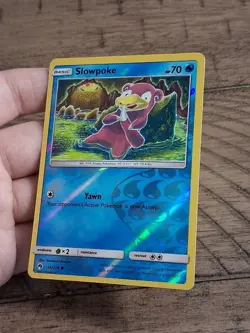 Pokemon TCG: Slowpoke (54/214) - Sun & Moon: Lost Thunder, Reverse Holo NM - Image 5