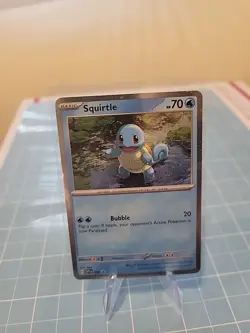 Squirtle Cosmos Holo Black Star Promo - SVP048 - Scarlet & Violet Pokemon 2023 - Image 1