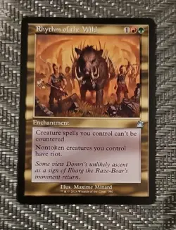 Rhythm of the Wild RETRO FRAME, Ravnica Remastered, MTG NM/M - Image 1