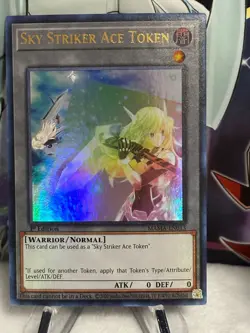 Yugioh Sky Striker Ace Token 1st Edition MAMA-EN013 Ultra Rare - Image 3