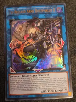 Yugioh: Tri-Brigade Arms Bucephalus II - MP24-EN175 Ultra Rare 1st Edition NM - Image 1