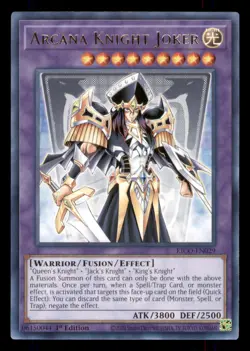 Yugioh Arcana Knight Joker #KICO-EN029 King's Court LP - Image 1