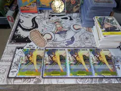 4x Borsalino EB04-058 SR Lot Yellow Blocker NM One Piece TCG Egghead Crisis Navy - Image 2