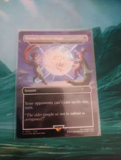 Porom's Silence Magic - Silence (Rainbow Foil) Secret Lair Drop LP See photo - Image 1