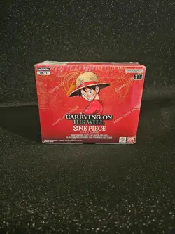 One Piece OP-13 Carrying on His Will New Booster Box English Sealed (dents) - Image 1