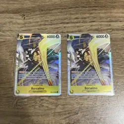 2X ONE PIECE TCG Borsalino EB04-058 SR Adventure On Kami’s Island OP15 Mint - Image 1