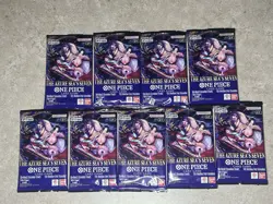 One Piece TCG OP14 Booster Packs - Lot Of 9 Packs - Sealed English - HIT LIVE!!! - Image 1