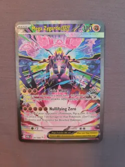 Mega Zygarde Ex 120/088 (Special Illustration Rare) Pokemon Perfect Order NM - Image 1