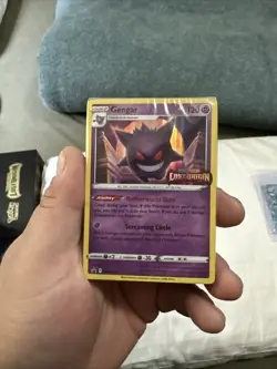 Two Pokemon Gengar TCG Promo Cards Lost Origin Build and Battle, Sealed SWSH241 - Image 1