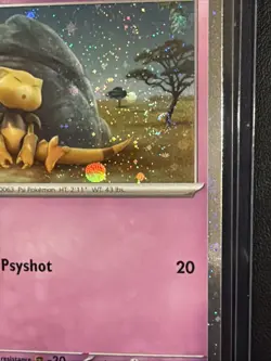 WHOLE SWIRL 🌀💫 Abra 063/165 SV 151 Cosmos Holo Promo Pokemon Card NM - Image 5