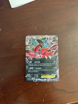 Pokemon TCG Yveltal EX Ultra Rare Promo Card XY08 Black Star Promos - Image 1