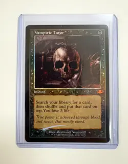 Vampiric Tutor (Retro Frame) Foil ~ MTG Dominaria Remastered ~ NM/M pack fresh - Image 1