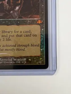 Vampiric Tutor (Retro Frame) Foil ~ MTG Dominaria Remastered ~ NM/M pack fresh - Image 5