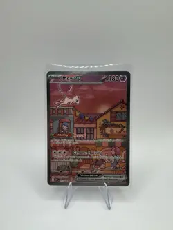 Pokemon Mew EX 151 TCG Holo Promo Card Scarlet & Violet - Image 1