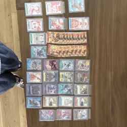 One Piece TCG Lot 45 Cards SR Rare Holo Promo Japanese English Ace Sabo NR OPTCG - Image 2