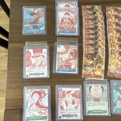 One Piece TCG Lot 45 Cards SR Rare Holo Promo Japanese English Ace Sabo NR OPTCG - Image 3
