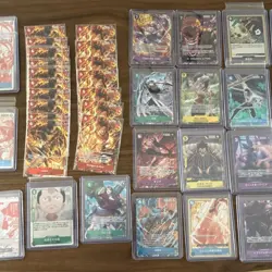 One Piece TCG Lot 45 Cards SR Rare Holo Promo Japanese English Ace Sabo NR OPTCG - Image 5