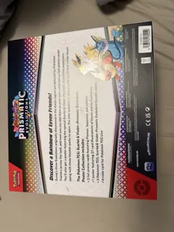 Pokemon TCG Prismatic Evolutions Poster Collection Box Set of 4 Promo Cards - Image 2
