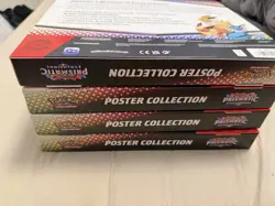 Pokemon TCG Prismatic Evolutions Poster Collection Box Set of 4 Promo Cards - Image 3