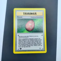 Pokemon TCG Karte Trainer Beere / Berry - 99/111 Neo Genesis Deutsch 1. Edition - Image 2