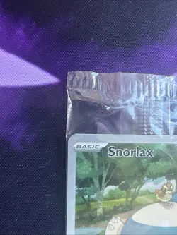 Snorlax SVP EN 051 Black Star Promo Scarlet & Violet Pokemon 151 Card - SEALED - Image 2