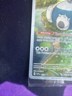 Snorlax SVP EN 051 Black Star Promo Scarlet & Violet Pokemon 151 Card - SEALED - Image 5