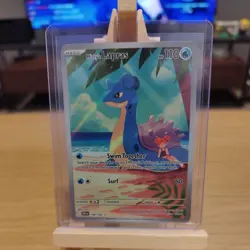 Pokemon TCG Misty's Lapras 194/182 IR Destined Rivals Illustration - Image 1