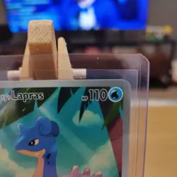 Pokemon TCG Misty's Lapras 194/182 IR Destined Rivals Illustration - Image 3