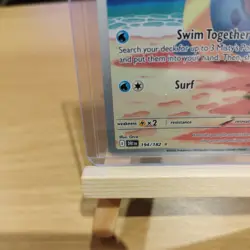 Pokemon TCG Misty's Lapras 194/182 IR Destined Rivals Illustration - Image 4