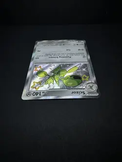 Scizor 191/091 Shiny Holo Pokemon TCG Paldean Fates NM - Image 5