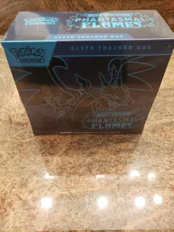 Pokemon TCG Mega Evolution Phantasmal Flames Elite Trainer Box ETB NEW SEALED - Image 1
