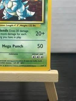 Nidoqueen Jungle Error No Symbol Holo 7/64 LP Rare WOTC Pokemon Card - Image 4