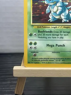 Nidoqueen Jungle Error No Symbol Holo 7/64 LP Rare WOTC Pokemon Card - Image 5