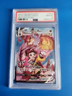 2022 Pokemon SWSH FA/Single Strike Urshifu VMAX Brilliant Stars #TG19 PSA 10 - Image 1