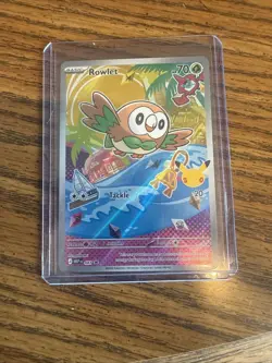 Rowlet MEP 043 Promo - Illustration Rare - Pokemon TCG: 30th Anniversary - NM - Image 1