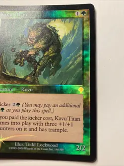 MTG Kavu Titan - Foil NM Invasion - Image 3