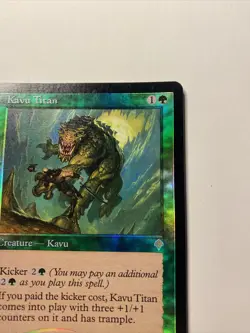MTG Kavu Titan - Foil NM Invasion - Image 4