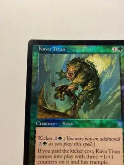 MTG Kavu Titan - Foil NM Invasion - Image 5