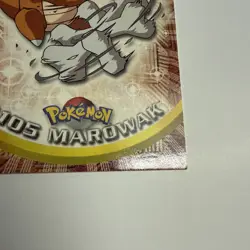 Topps Pokemon Marowak #105 TV Animation Edition Regular Blue Logo 2000 NM - Image 5