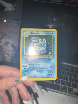 Blastoise 2/102 Base Set Holo Rare 100 HP English Pokemon Card WOTC - Image 3